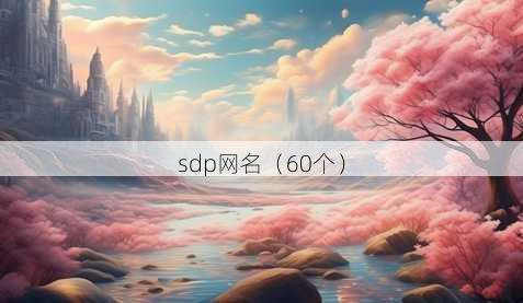 sdp昵称