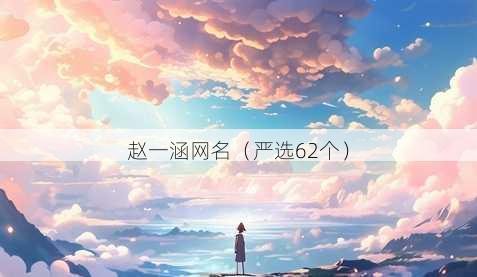 赵一涵昵称