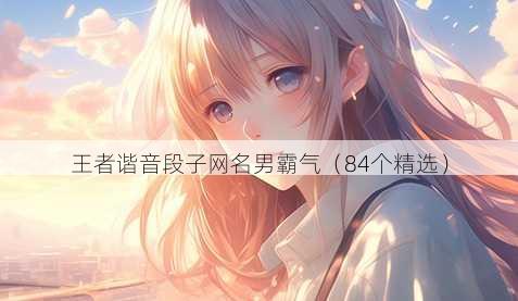 王者谐音段子昵称男霸气